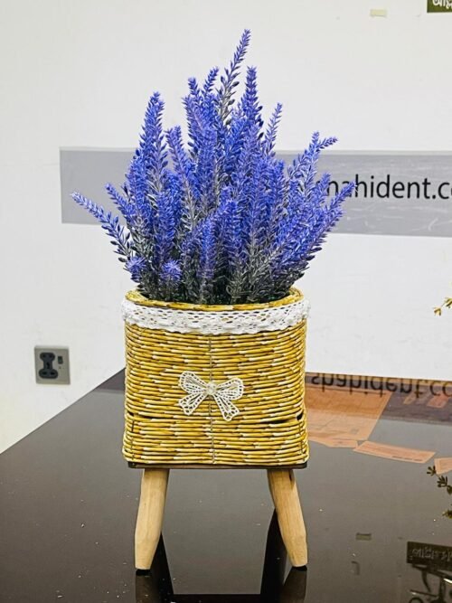 রিয়েলিস্টিক আর্টিফিশিয়াল ল্যাভেন্ডার প্ল্যান্টার