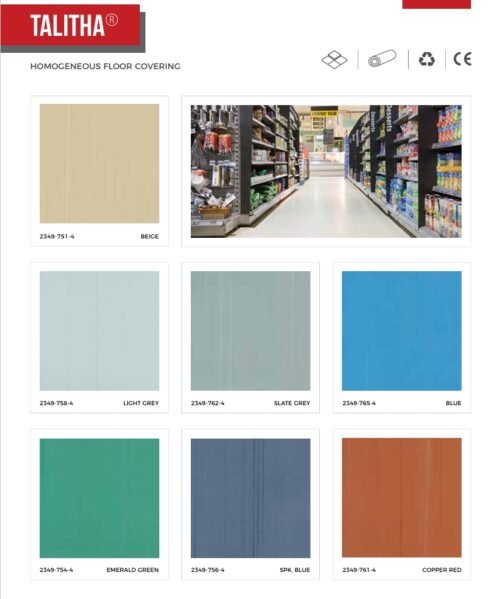 PVC Tiles TALITHA (304x304x2mm)